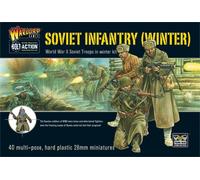 Bolt Action - Soviet Winter Infantary - 28mm WW2 Russian Wargaming Miniatures -