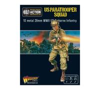 Bolt Action US Army Paratrooper Squad | WWII Wargaming Miniatures