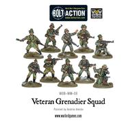 Bolt Action - Veteran Grenadiers Squad - Warlord Games