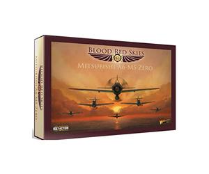 Bolt Action Warlord Games, Blood Red Skies - Mitsubishi A6-M5 Zero - Air Combat Game Miniatures