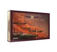 Bolt Action Warlord Games, Blood Red Skies - Supermarine Spitfire MK.II - Air Combat Game Miniatures