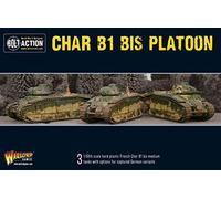 Bolt Action Warlord Games, Char B1 bis Platoon, Wargaming Miniatures