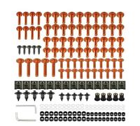 Bolt And Nut Assortment Kit Compatible With For KL250 For KX250F Motorcycle Fairing Bolts Kit Screws Set Motorcycle Accessories Self Tapping Screw Combination