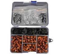 Bolt And Nut Assortment Kit Compatible With For NINJA400 For Z750 For Z800 Screw Combination Motorcycle Bolts Combination Kit Screw Connection Bolts Decoration