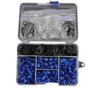 Bolt And Nut Assortment Kit Compatible With For ZR750 For ZEPHYR For ZRX1100 Screw Combination Motorcycle Bolts Combination Screw Connection Bolts Decoration