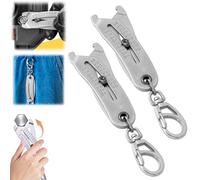 Bolt and Nut Sizer Tool, 2025 new bolt size finder keychain,Nut and Bolt Thread Gauge Identifier Verification Tool for Fast and Hand Measurement (2CP)