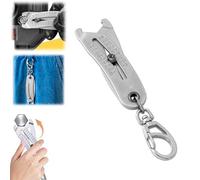 Bolt and Nut Sizer Tool, 2025 new bolt size finder keychain,Nut and Bolt Thread Gauge Identifier Verification Tool for Fast and Hand Measurement (1PC)