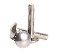 Bolt Base 5mm A2 Stainless Steel Coach Bolts Cup Square Carriage Bolt Screws DIN 603 M5 X 20-5