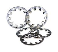 Bolt Base 6mm A2 Stainless Steel Internal Toothed Shakeproof Washers Tooth Lock Shake Proof Washer DIN 6797J M6-10