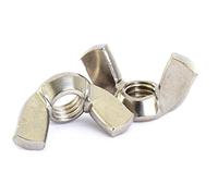 Bolt Base 6mm A2 Stainless Steel Wing Nuts Butterfly Nut DIN 315 M6-20