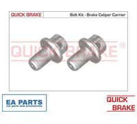 Bolt, brake caliper for SMART CABRIO CITY-COUPE CROSSBLADE QUICK BRAKE 11613K