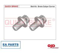 Bolt, brake caliper for SMART QUICK BRAKE 11613K
