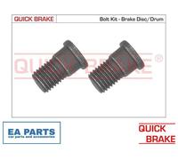 Bolt, brake disc for ALFA ROMEO 159 159 Sportwagon BRERA QUICK BRAKE 11666K NEW
