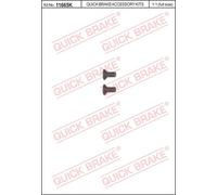 BOLT, BRAKE DISC FOR FORD KIA MAZDA QUICK BRAKE 11665K