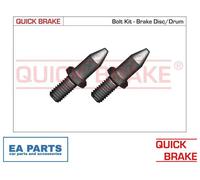Bolt, brake disc for PEUGEOT BIPPER BOXER Bus MANAGER Bus QUICK BRAKE 11674K