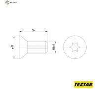 FRONT / REAR BOLT BRAKE DISC FITS: SUZUKI SWIFT MK V 1.2 /1.2 4X4 /1.3 DDIS /