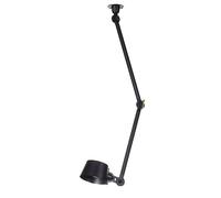 Bolt Ceiling Light Double Arm Side Fit Smokey Black