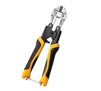 Bolt Cutter 210mm Wire Cable CR-V Mini Cutters Croppers Heavy Duty with Rubberized Anti Slip Grips Handles for Cut Padlocks Chain Wire Mesh Metal Small Screws Locks Rivet