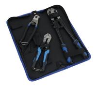 Bolt Cutters Croppers Cutting Snips for Steel Cable Locks Chain Rope 3pc Set
