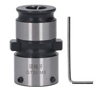 Bolt Die Tapping Collet Round Fast Change Chuck Carbon Steel Lathe Tool with Hex Wrench for Tapping Machine Drilling Machine