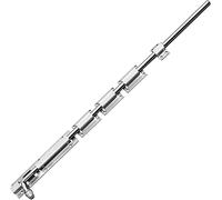 Bolt Door Chains,Door Chain Lock,1pc Solid Cast Stainless Steel Barrel Bolt, Barrel Bolt Lock for Doors, Windows, Wooden Fences, Brushed Finish Slide Lock with S(50cm)