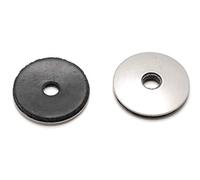 Bolt Dropper 1/4” x 1” OD Stainless EPDM Washers, (50 pc) Neoprene Backed, Choose Size & Qty, by
