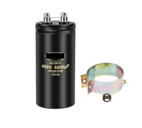Bolt Electrolytic Capacitor 400V6800UF 76x130mm CD136 Screw Capacitors CE105℃ With Bracket 2000Hours BIANMTSW