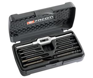 Bolt Extractor Set, Tapered Drills Compatible And Left-Handed TURNING TOOL FACOM