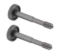 Bolt Holder, 2pcs Replacement Compatible for DTM51 Multi Tool 18V, Part Number 326409-1 327177-9, Steel Grey 55x18.5mm Bolt Holder, Oscillating Multi-Tool Replacement Accessory