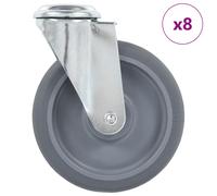 Bolt Hole Swivel Casters Moving Wheel Trolley Caster Furniture Caster vidaXL