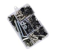 Bolt Kit Compatible With CBR250R 2011 2012 2013 For CBR600F 1987 1988 1989 For CBR600F2 1992 1994 Motorcycle Fairing Windshield Bolts Screws Kit Nut Clips