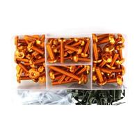 Bolt Kit Compatible With CBR300R 600RR For CB300R Motorcycle Fairing Bolt Kit Body Screws Windshield Screws Kit Nut Clips