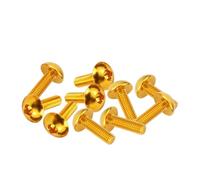 Bolt Kit Compatible With For Ninja 500 EX500A For Ninja For 500R EX500D For Ninja 600R ZX600A 10xMotorcycle Fastener Clip Bodywork Fairing Screw