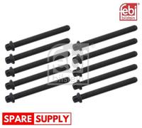BOLT KIT, CYLINDER HEAD FOR BMW E30 E36 E46 E34 FEBI BILSTEIN 04082