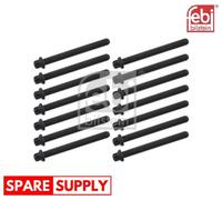 BOLT KIT, CYLINDER HEAD FOR BMW E36 E34 E39 E38 FEBI BILSTEIN 08245