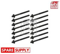 BOLT KIT, CYLINDER HEAD FOR BMW E36 E46 E34 E39 FEBI BILSTEIN 01890