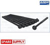 BOLT KIT, CYLINDER HEAD FOR MERCEDES-BENZ W203 W204 S203 S204 AJUSA 81052400