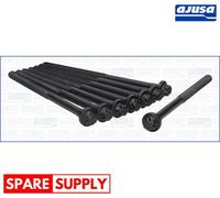 BOLT KIT, CYLINDER HEAD FOR MERCEDES-BENZ W203 W204 S203 S204 AJUSA 81052400