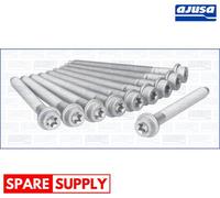 BOLT KIT, CYLINDER HEAD FOR PEUGEOT 205 306 309 405 AJUSA 81001100
