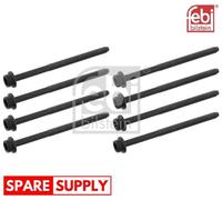 BOLT KIT, CYLINDER HEAD FOR SKODA FABIA PRAKTIK ROOMSTER FEBI BILSTEIN 26434