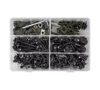Bolt Kit Universal 253pcs Motorcycle Aluminum For M5 M6 Bolts Screws Washers Fairing For Bolt Kit Motorbike Mechanical Parts