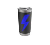 Bolt Lightning Blue Design Team Stainless Steel Insulated Tumbler