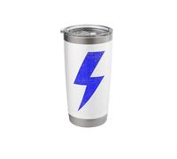 Bolt Lightning Blue Design Team Stainless Steel Insulated Tumbler