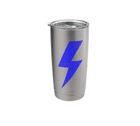 Bolt Lightning Blue Design Team Stainless Steel Insulated Tumbler
