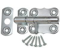 Bolt Lock Bolt Door Bolt Push Bolt 60 mm Silver Galvanised