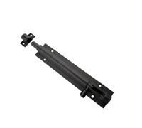 Bolt Lock Door Latch White and Black Wooden Thickened By 5 Inches(1pc Black)