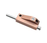 Bolt Lock Framed Spring Revolving Door Latch Lock Open Mounted Stainless(Red Bronze B)