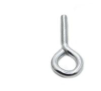 Bolt M3 M4 M5 M6 M8 M10 Galvanized Steel Sheep Eye Screws Ring Hook Hanging Ring Screw Bolt(80mm,M8 2pc)