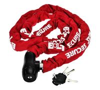 Bolt Motorbike Chain Lock 2m Heavy Duty Bike Lock Strong Alloy Steel High Security Anti Theft Motorcycle Chain Locks Perfect Choice for Bicycle Scooter Gate Safety