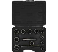 Bolt & Nut Extractor Set 3/8" Drive 13 Pc Powerhand SIN-403.0210